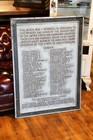 Us Army Wwii Memorial Plaque Wood Foundry Mold Sign Military Vintage Antique