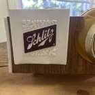 Vintage 1960s Schlitz Lighted Motion Rotating Barrel Clock Beer Sign
