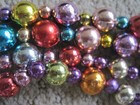 Faux Mercury Glass Plastic Christmas Tree Garland 3 Strands 36  X 36  X 30 