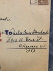 Wwii Pepsi cola Man In Service Record And Mailing Envelope Chicago  Il Usa 