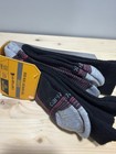 3 Pack - Carhartt Classic Force Mid Calf Crew Socks Women L 3pr Black gray