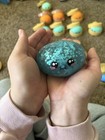 Squishy Bun Rainbow Glitter Squishy Squeeze Ball Fidget Toy Multicolor