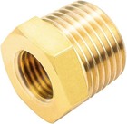 Brass Reducing Hex Bushing 1 2  Npt Male To 1 4  Npt Female Pipe Fitting Reducer