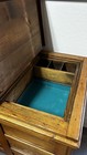 Antique Monitor Oak Refrigerator Icebox Cabinet Early 1900s Hidden Compartments