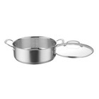 Cuisinart Chef s Classic Stainless 5 5 Qt  Multi-purpose Pot With Glass Cover