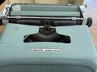 Vintage Olivetti Underwood Studio 44 Manual Typewriter With Case Barcelona Spain