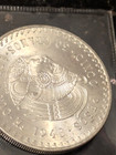 1948 Mexico Silver 5 Pesos Cuauhtemoc Uncirculated