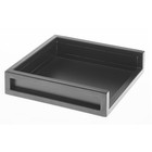 Hubert   Napkin Holder Black- 8 3 5 l X 8 3 5 w X 2 1 10 h