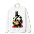 Mike Tyson Undisputed World Heavyweight Champion Vintage Graphic Sweatshirt