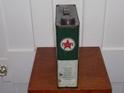 Vintage Texaco Caltex 1 Gallon Slim Italian Oil Empty Can