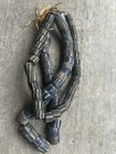 Antique Striped  African Powder Glass Ghana Trade Beads