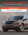 New Vevor Front   Rear Brake Kit Compatible With 2012-2016 Honda Cr-v  awd Model