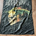 Avenged Sevenfold 2011 Banner 30   x40    Fabric Poster Flag Italy Death Bat
