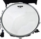 Vintage Wjm 14  Chrome Snare Drum W 9 5  Cymbal   Soft Case