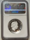 2017 P Australia Silver Dollar Kangaroo High Relief Ngc Gem Proof First Release
