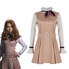 M3gan 2 0 Megan Costume Cosplay Wig Thriller Movies Dress Halloween Outfits