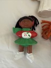 Vintage 90s Mcdonalds Happy Meal Toys Holiday Cabbage Patch Kids Lot Of 5