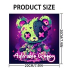 Cute Bear Coloring Book For Adults Intricate Designs Stress Relief Art