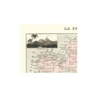 Historic Map - Guadeloupe Island France - Migeon 1869 - Vintage Wall Art