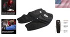 Black Leather Welding Sleeves     Flame Resistant And Durable Protection