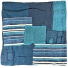 Ralph Lauren Stover 20x20 Throw Pillow Cover Only Blue Denim 100  Linen New