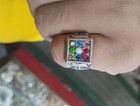 Queen Succubus Stone Ring     Handmade Metaphysical Statement Ring