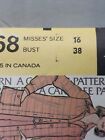 Mccalls Sewing Pattern  4168 Size 16 Misses Shirt-jacket   Pants -cut Complete-
