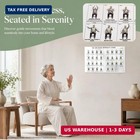 Tai Chi Chair Workout Chart  Chair Tai Chi For Seniors Wall Chart With Illustrat