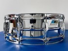 Vintage 1970s Ludwig Supraphonic Snare Drum 5 x14    Lm-400 Blue   Olive Badge B o
