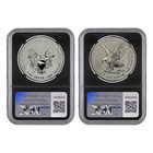 2021-s  Ase Ngc Rev Pf-70 Type 1   2  Elete Black Label Designer Set W ngc Coa