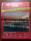 1987 Aaa Members Guide New York City   Vicinity Vintage Travel Guide Nyc Maps