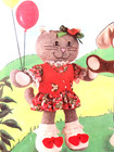 Simplicity 7359-20  Stuffed Animals Hugs The Dog   Stitches The Cat  year 1991 