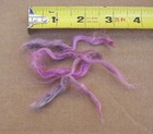 8 Oz  Mauve Washed Suri Alpaca Fleece For Roving Spinning Felting Wool