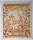 Travelstamps 1938-47 Barbados Stamps Scott  193a Mint  Mogh Seal Of The Colony