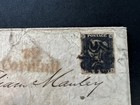 Qv Gb 1840 Sg1 1d Penny Black Cover Plate 3 Nk 4 Margins Black Maltese Cross Mx