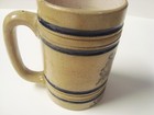 Circa 1900 San Diego Blue Stoneware Mug  California