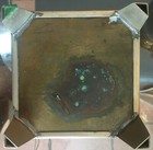 Art Nouveau English Framed Porcelain Tile