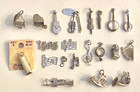 Vintage Sterling Silver Musical Instruments   Notes Charm Choice