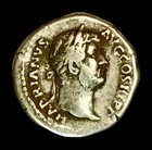 117-138 Ad Hadrian Ancient Roman Silver Ar Denarius Coin Rome Mint