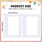  32 X 24 Inch Photo Booth Selfie Frame Prop Booth For Birthday Event Parties 
