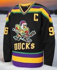 The Mighty Ducks Charlie Conway  96 Movie Hockey Jersey Medium Stitched New