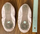 Stelle Ballet Shoes Toddler Girls Soft Pink With Leather Sole 