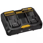 Dewalt 12v To 20v Max Lithium-ion Dual Port Jobsite Charging Station With  2  Us