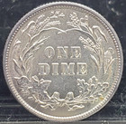   wow   1893-p Barber Dime- Brilliant Uncirculated  absolutely Stunning Luster 