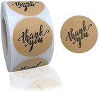 500pcs Thank You Stickers For Packaging  1 5 Inch Self-adhesive Envelope Sticker