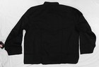 Dickies Cw070304b Cloth Knot Button Black Uniform Chef Coat Jacket 2x New