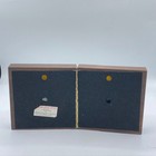 Springfield Folding Deskthermometer Barometer Vintage Usa