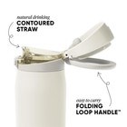 Simple Modern Water Bottle With Straw   Handle   30oz   30 Ounces  -cashew