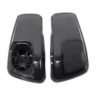 Saddlebags 4  Stretched W speaker Lids Harley Touring 14-23
