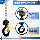 Mini Chain Hoist 1 2 Ton 1100lbs Capacity 10ft Lift Manual Lever Chain Hoist All